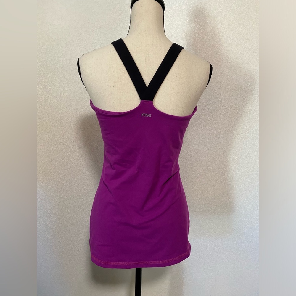 Rese Active T-Back Racerback Stretch Tank Top - Picture 2 of 7